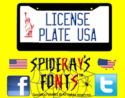 License Plate USA